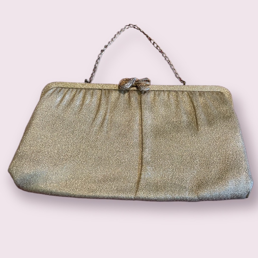 Vintage Gold Handbag - Picture 1 of 3